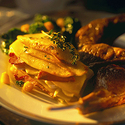 Idaho� Potato and Root Vegetable Gratin